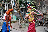 Orissa - Ramalila performed in a small rural village near Puri. 